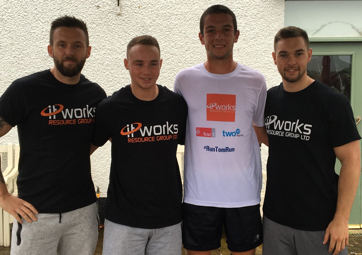 ITWorksResource's tweet image. Read all about our run bit.ly/TomHuntRun with the fab Tom Hunt! @RunTomRun2016    #runtomrun