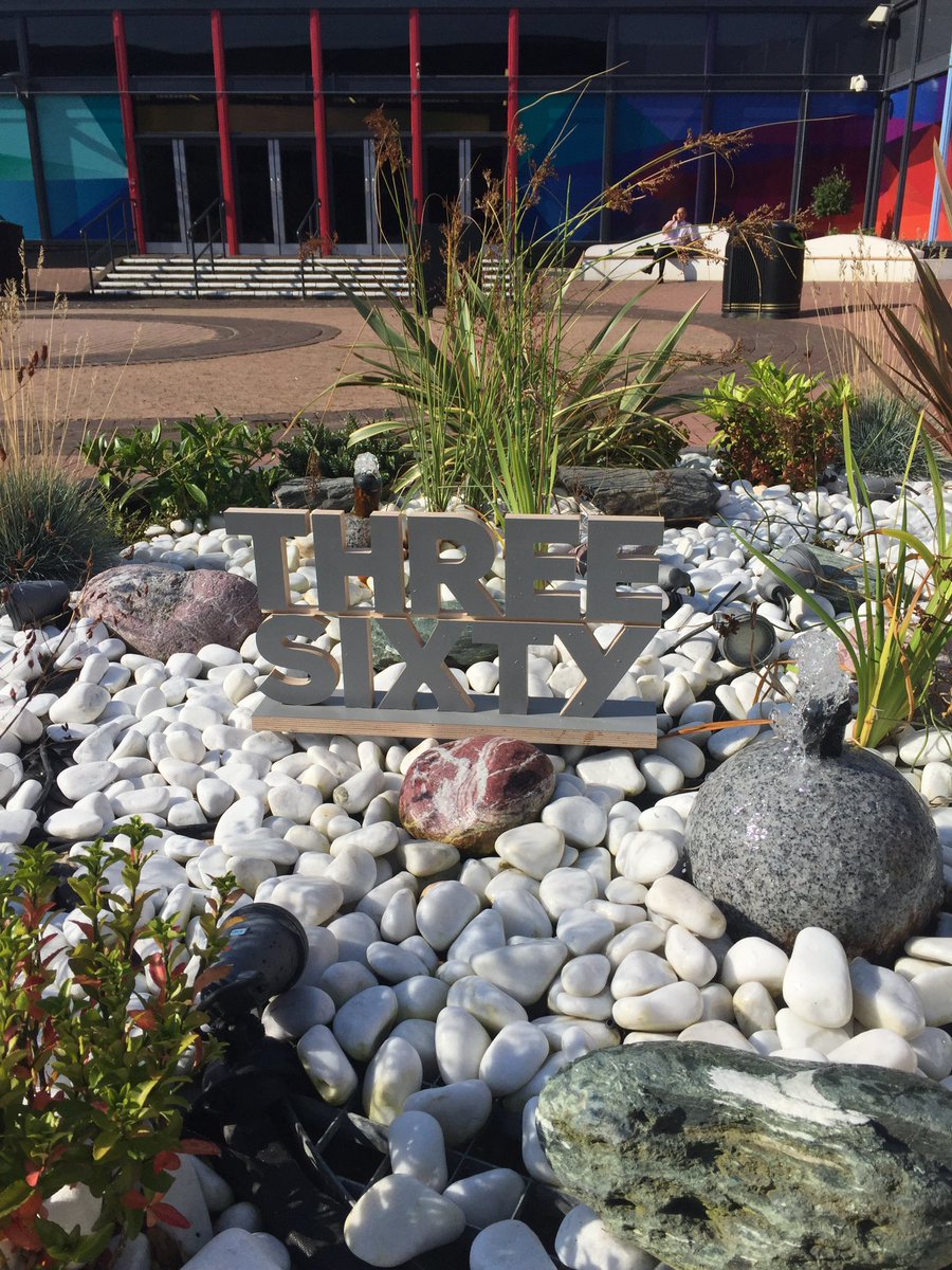 ThreeSixty_Comp's tweet photo. Did you find our mini logo? It was outside the #RWM16 in the sunshine! #HelloThreeSixty https://t.co/ZjDhJ2Ht95