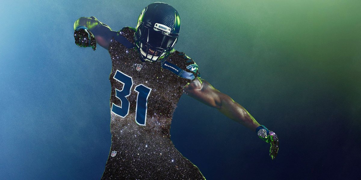 seahawks color rush