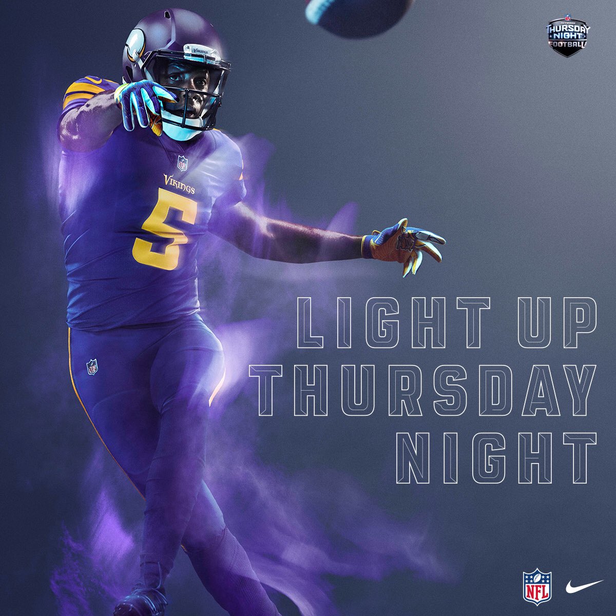 mn vikings color rush jerseys