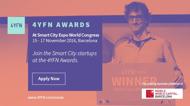 WorldStartupCo's tweet image. Smart City startups, sign up &amp;amp; pitch on a global scene! eepurl.com/ceP75H @4YFN_MWC #Pitch #SmartCity #Startup