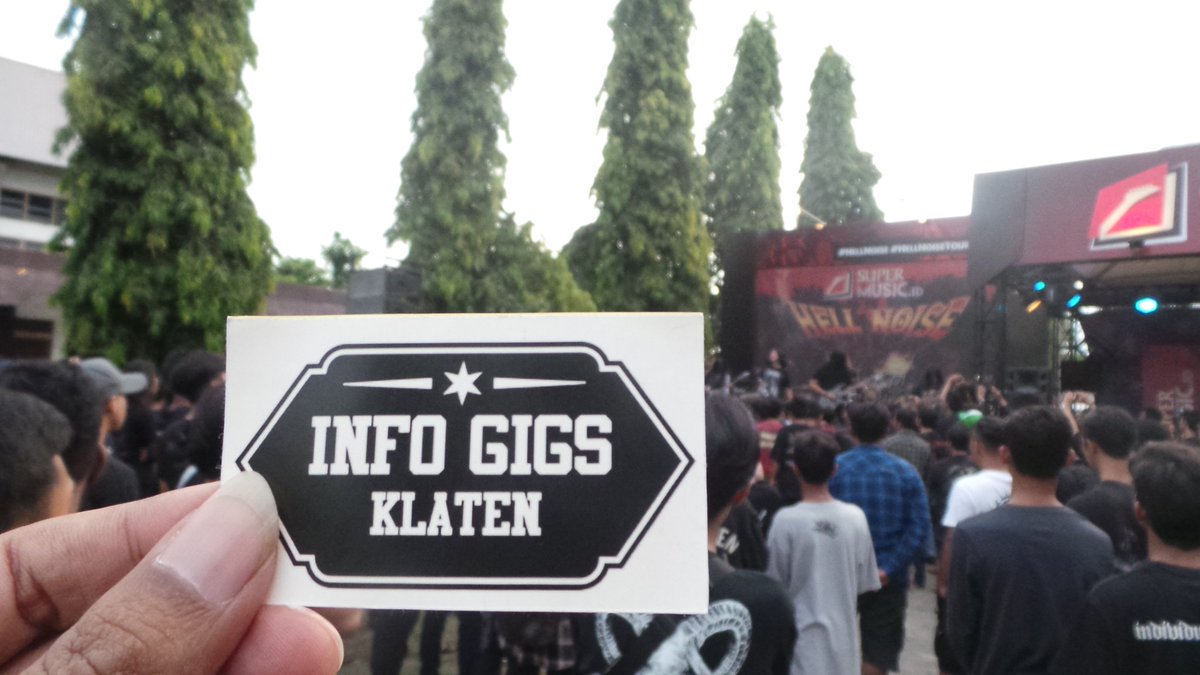 kolonigigs_'s tweet photo. matur suwun #hellnoise #hellnoisetour2016 @SuperMusic_ID @Seringai @DEADSQUAD_Band sudah mampir Klaten https://t.co/0cGzjRPzws