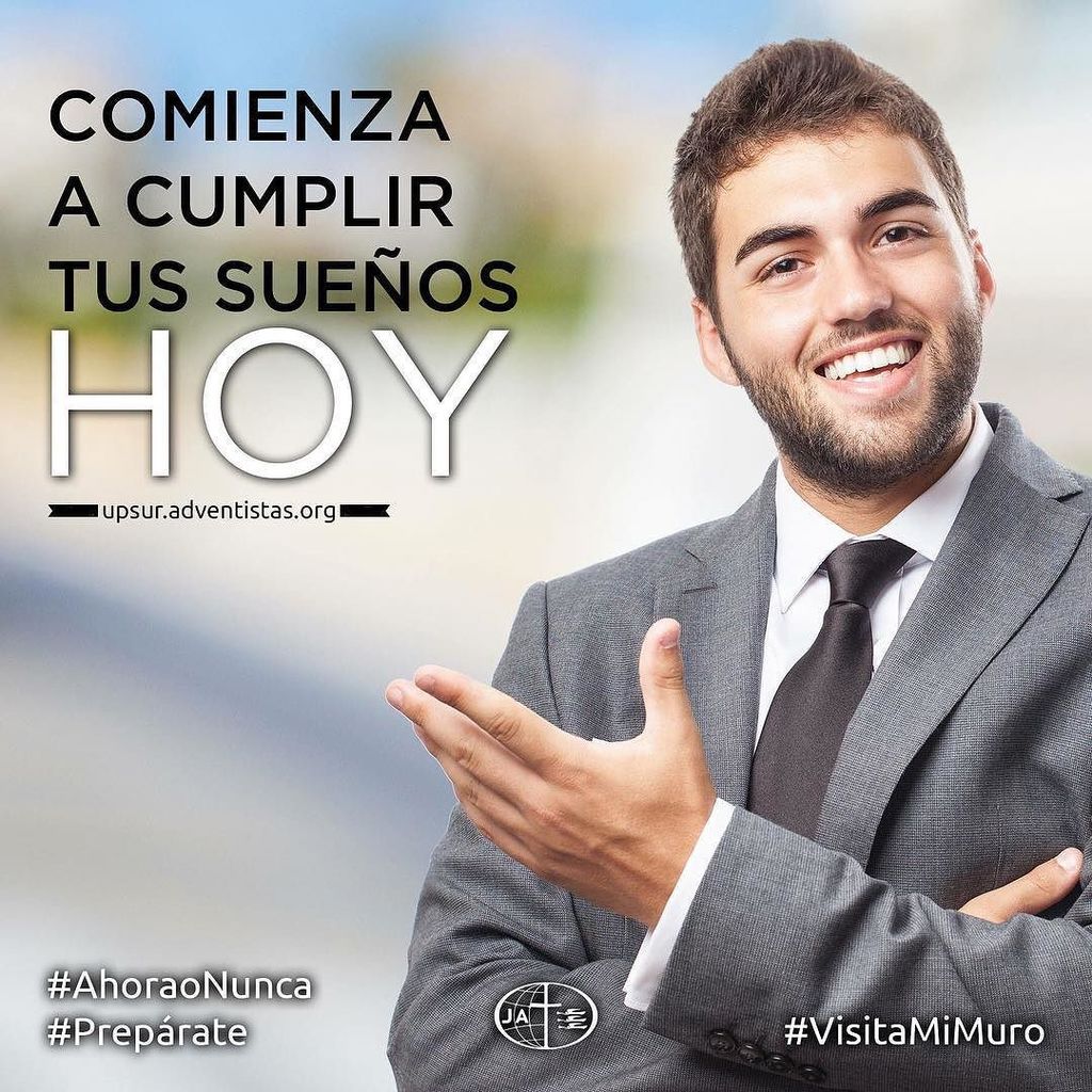 AdventistasUPS's tweet photo. “Y todo lo que esté en tu mano hacer, hazlo con todo empeño” (Eclesiastés 9:10). #visitamiMuro #Ahoraonunca #Devoci… https://t.co/M9MFe8idPZ