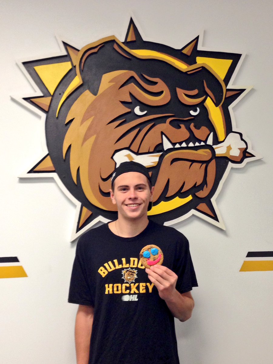 BulldogsOHL's tweet image. Proud to support @TimHortons #SmileCookie in support of @Food4KidsHamOnt &amp;amp; @HFShare!