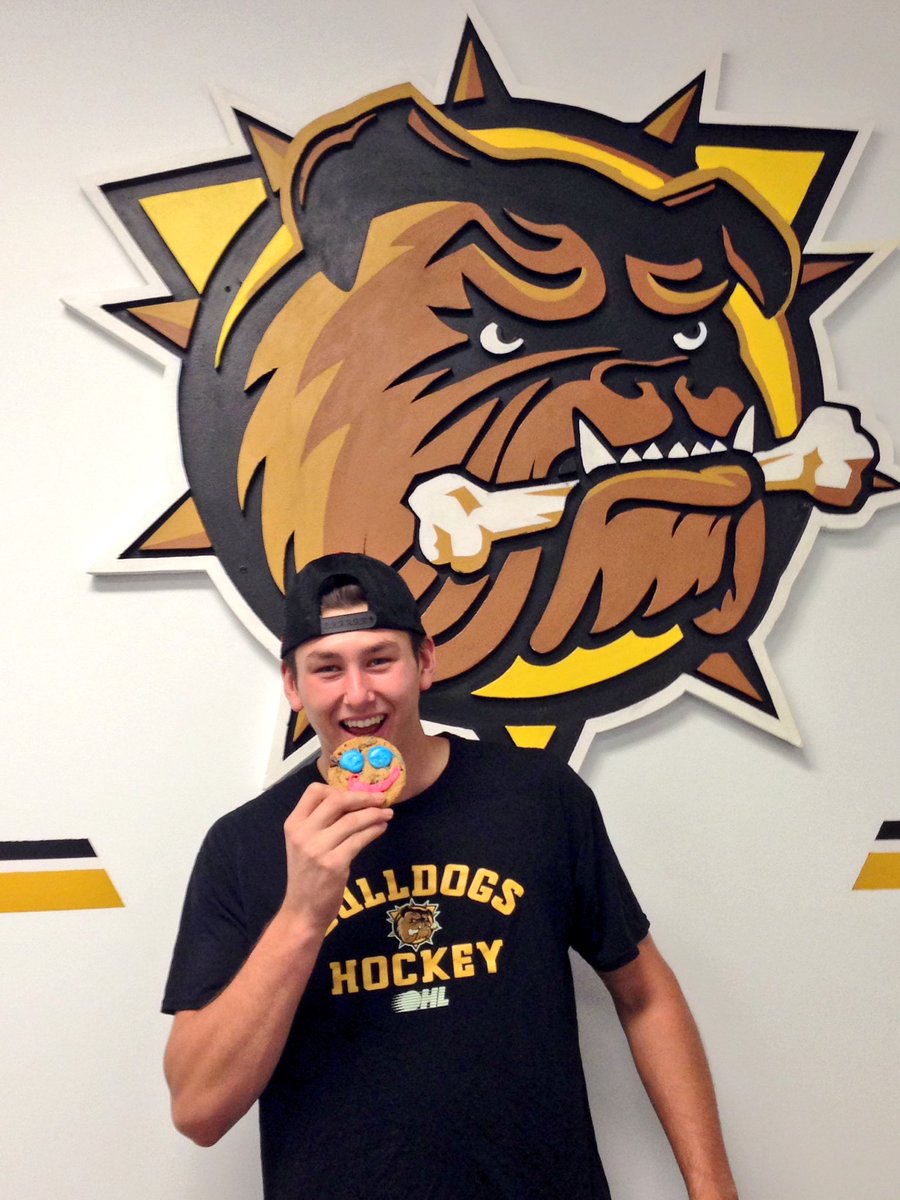 BulldogsOHL's tweet image. Proud to support @TimHortons #SmileCookie in support of @Food4KidsHamOnt &amp;amp; @HFShare!