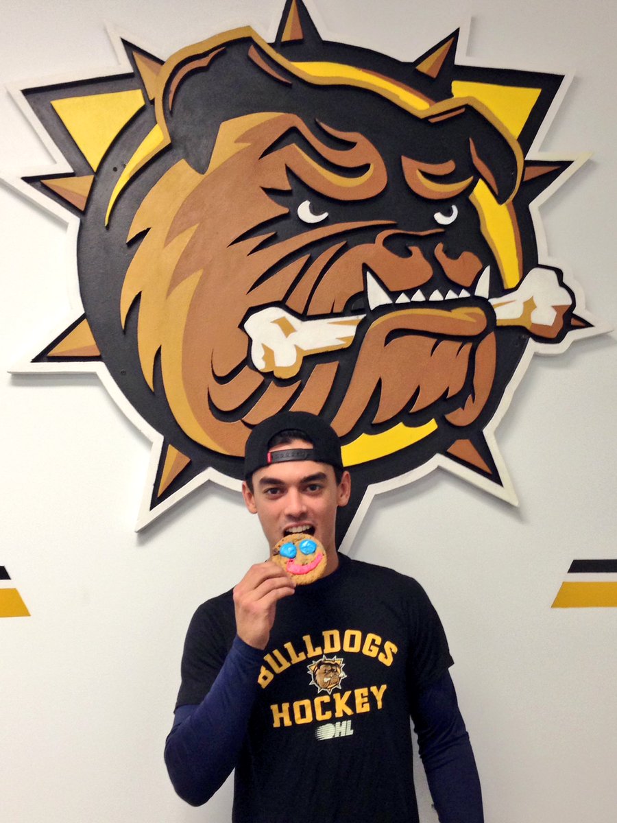 BulldogsOHL's tweet image. Proud to support @TimHortons #SmileCookie in support of @Food4KidsHamOnt &amp;amp; @HFShare!