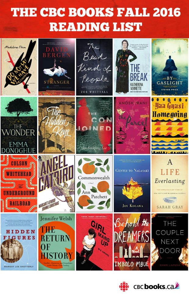 cbcbooks's tweet image. The 20 must-read books of the season: cbc.ca/books/2016/09/…