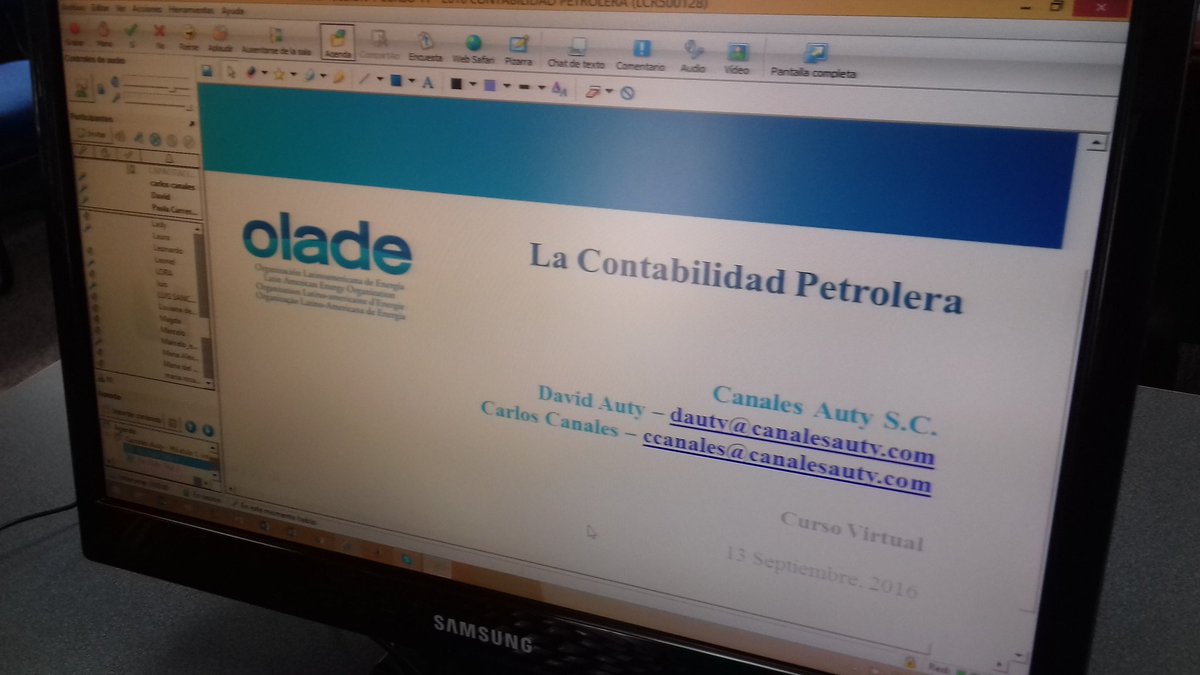 OLACDEORG's tweet photo. Inaugurando HOY nuevo curso CAPEV "La contabilidad Petrolera" con 600 inscritos @Lourdes_Pillajo #capev #OLADE https://t.co/cPxOcgSNUG