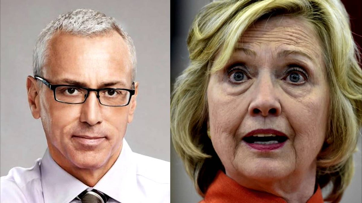 TheReporterUSA's tweet photo. Dr. Drew CONFIRMED, Hillary Clinton Has BRAIN DAMAGE! CNN Cancelled His Show https://t.co/tQnFwXjApU https://t.co/7169TvGL5v