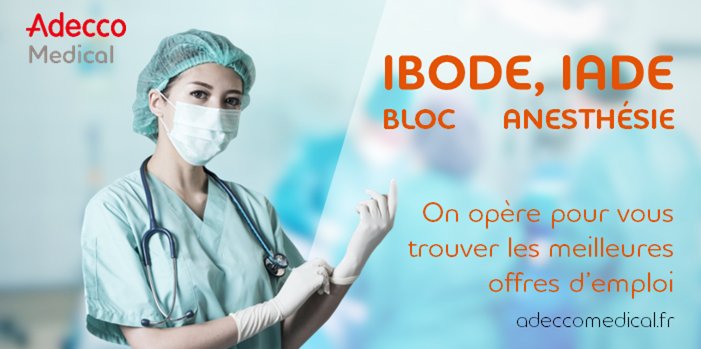 AdeccoMedical's tweet photo. Vous recherchez un poste d'#Infirmier de Bloc Opératoire ? Venez nous rendre visite ! https://t.co/ksC0iNdbqN #IBODE https://t.co/TonlR3ikaw