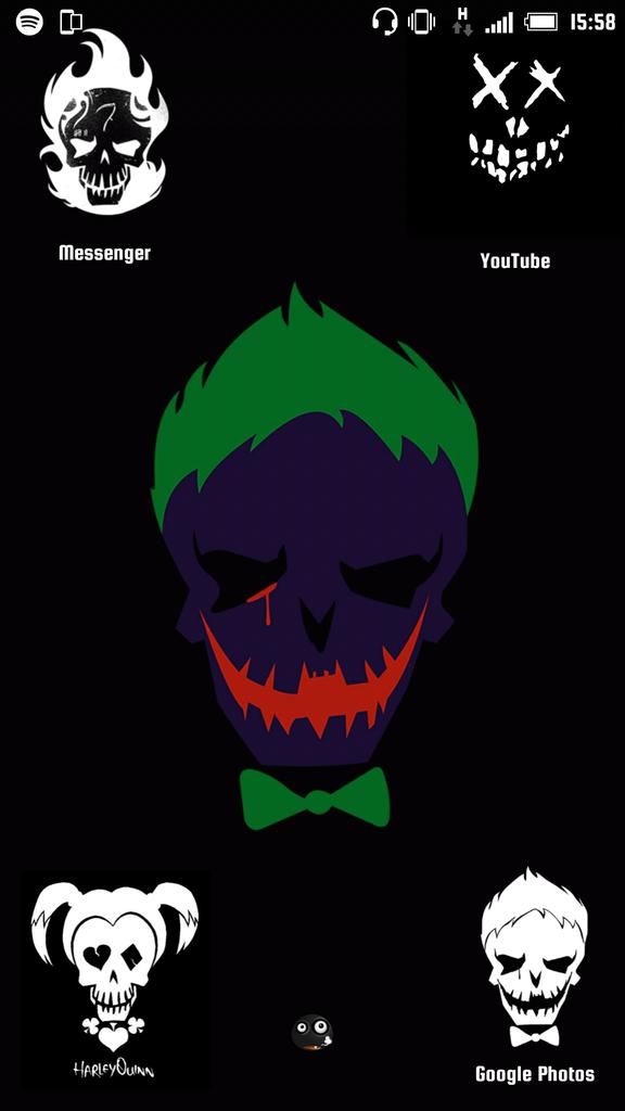 nightstick972's tweet photo. #homescreen #Android #htcsense8 #SuicideSquad https://t.co/M9LFCylgV6