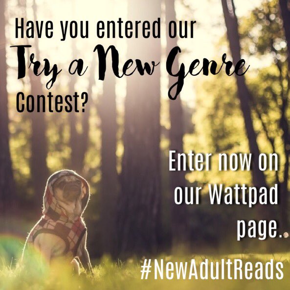 NewAdultReads's tweet photo. Enter the #contest now on our #Wattpad page! Contest ends October 1st! #Wattpadcontests https://t.co/5qpj9TAryd