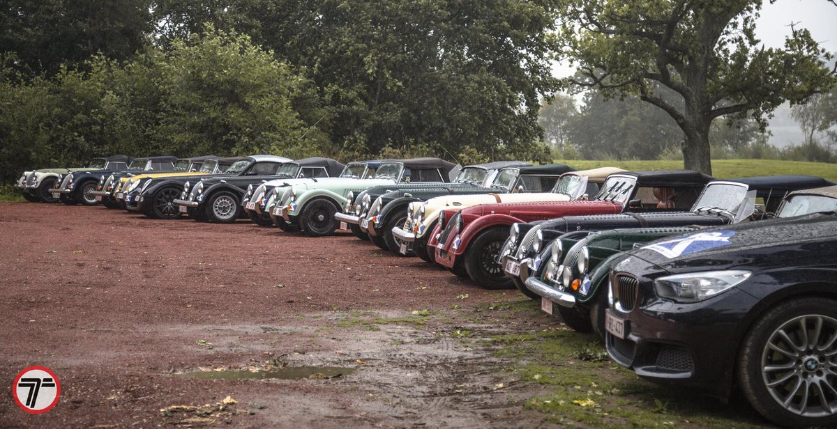Very impressive sight - 75 <a href="/morganmotor/">Morgan Motor Company</a> cars touring Scotland! Anyone else wish they were joining them??