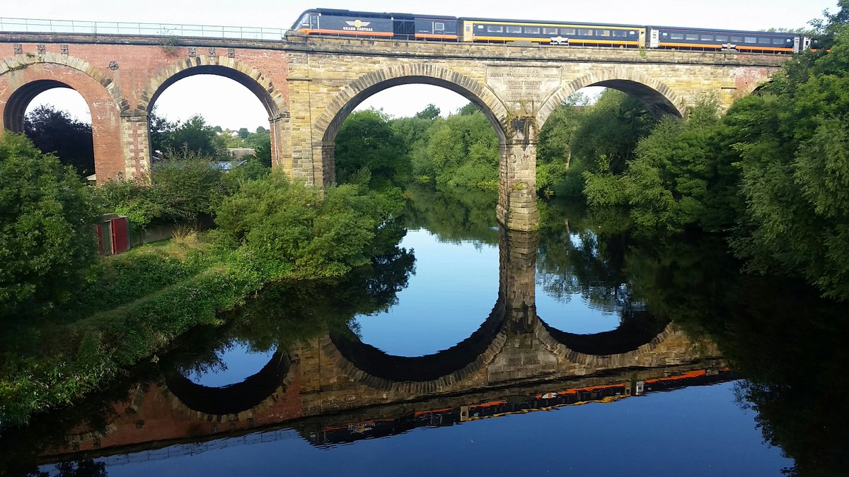 #DailyPick Beautiful shot of the Yarm Railway Viaduct in North Yorkshire