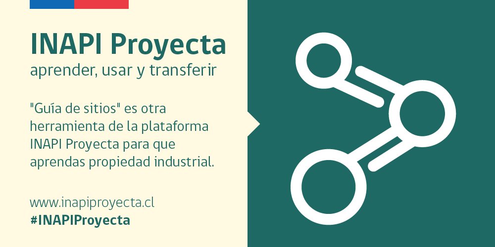 inapichile's tweet photo. Hoy te invitamos a conocer la herramienta "Guía de sitios" de #INAPIProyecta en https://t.co/lTVMyUCnZU https://t.co/20jS2Sckf1