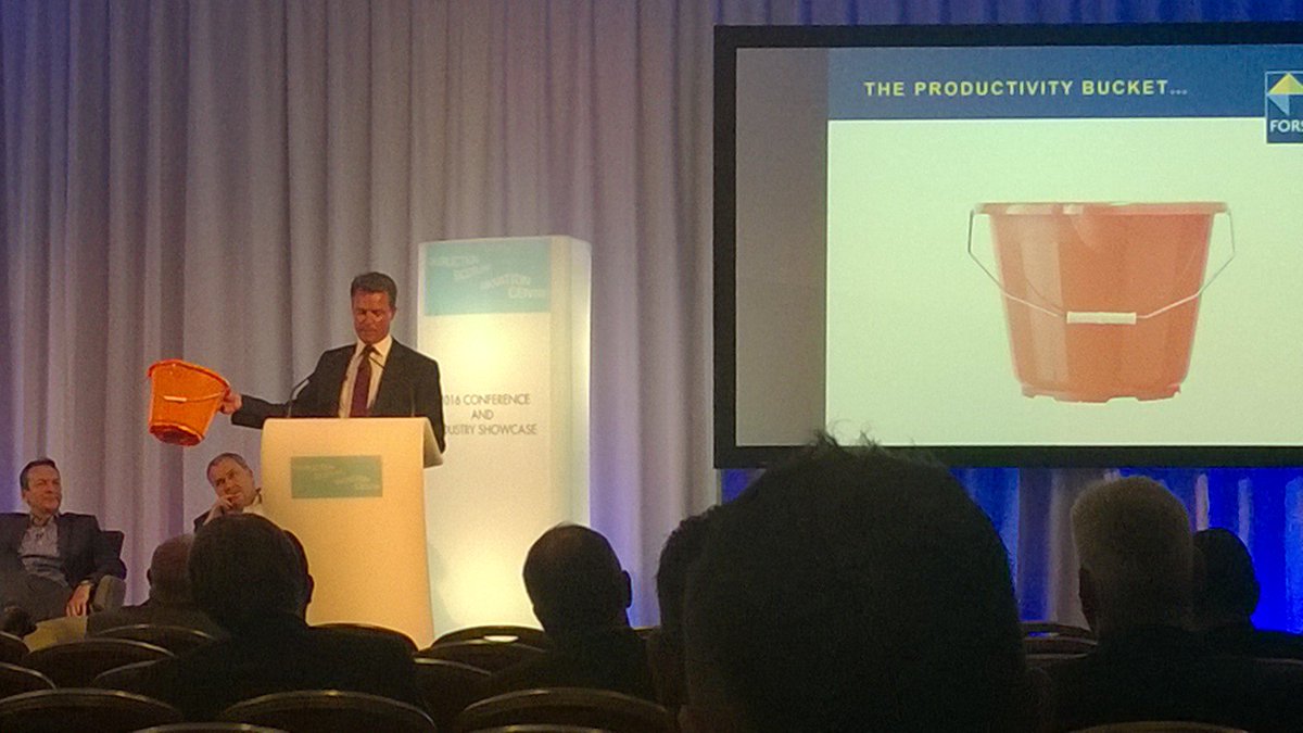 ForsterGroupLtd's tweet photo. John speaking @CScotIC #Construct2016 event about the #productivity bucket! https://t.co/LbBElo3gPs