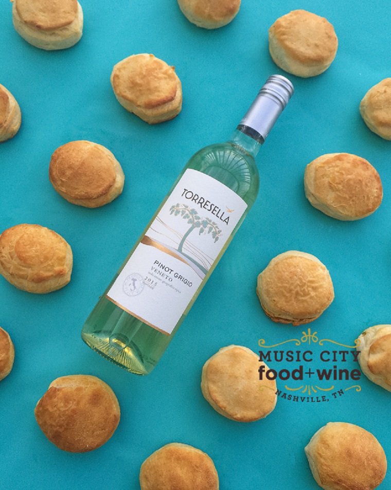 Butter our Biscuits! @musiccityfw is this weekend &amp; we are pouring <a href="/torresellawines/">Torresella Wines</a> at #MCFW Grand Taste Sat &amp; Sun!