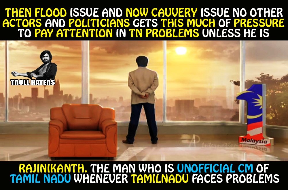 THTrollHaters's tweet photo. #CaveryIssue #KaveriForPeace #BengaluruBurning #kabali #2point0 #Rajinikanth #Remo #Dhanush #kamalhaasan #Vijay https://t.co/LraJxfXftr