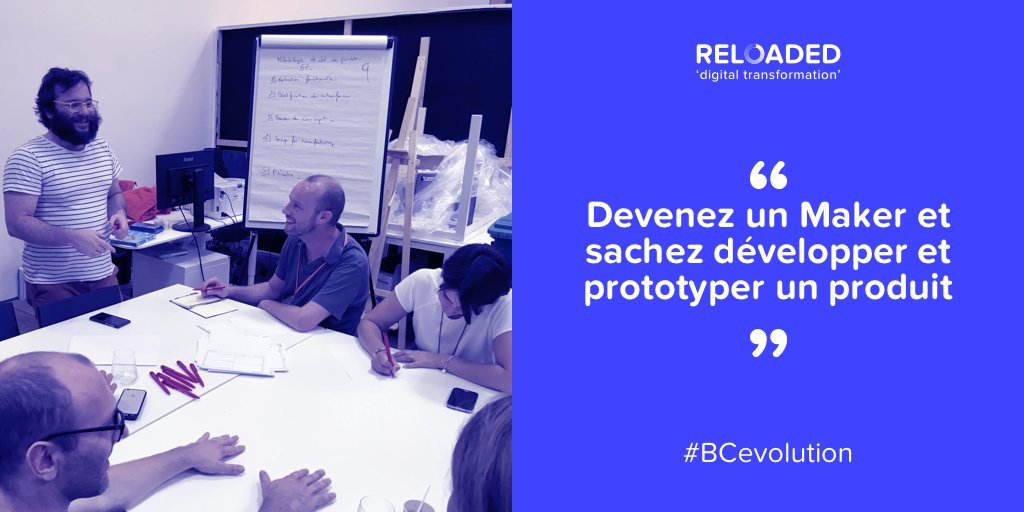 ReloadedDigital's tweet photo. Workshop #Prototypage3D ! #ReloadedLive #Transfodigitale @usineIO https://t.co/B2T7aiHdhl