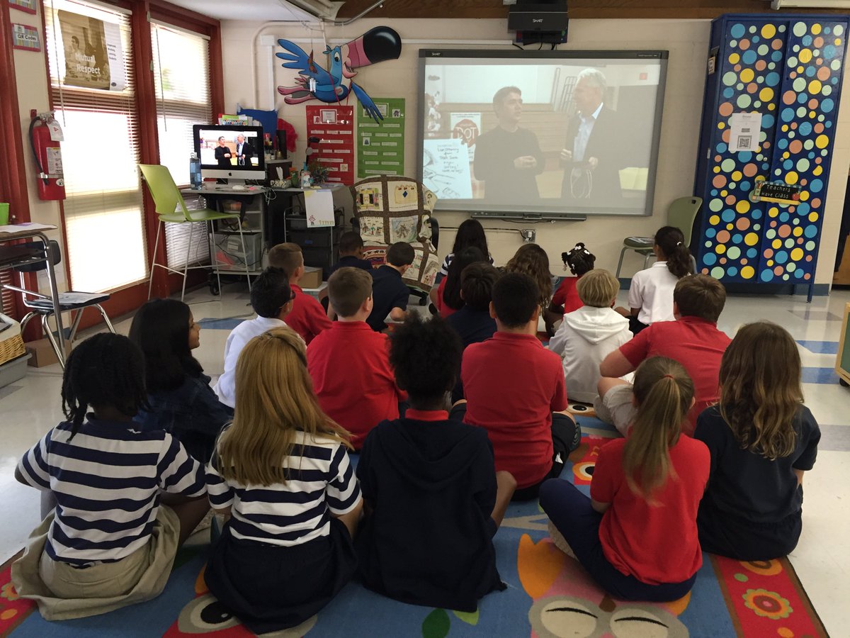 These <a href="/ADHUS_FAUHS/">ADHUS & FAU HS</a> students are tuned in to #CelebrateWithDE for #DotDay #dotday2016