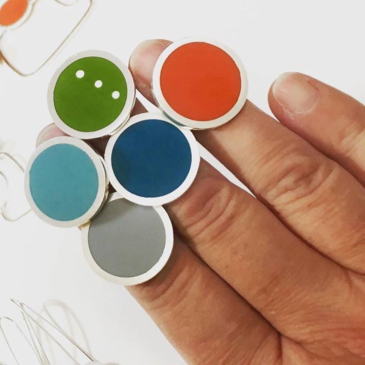 querc's tweet photo. One have my Pop rings has got spots! Do you think it is contagious? #madebrighton16 #querc… https://t.co/DGS4uT0Pv3 https://t.co/PHgvVKU0HJ
