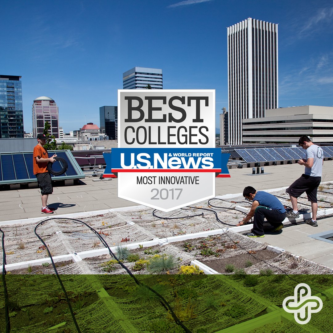Portland_State's tweet photo. .@USNews ranks PSU as top 10 “most innovative” university in the nation https://t.co/4QFg2Uyx1O #FearlessPSU https://t.co/I1hViGiEdf