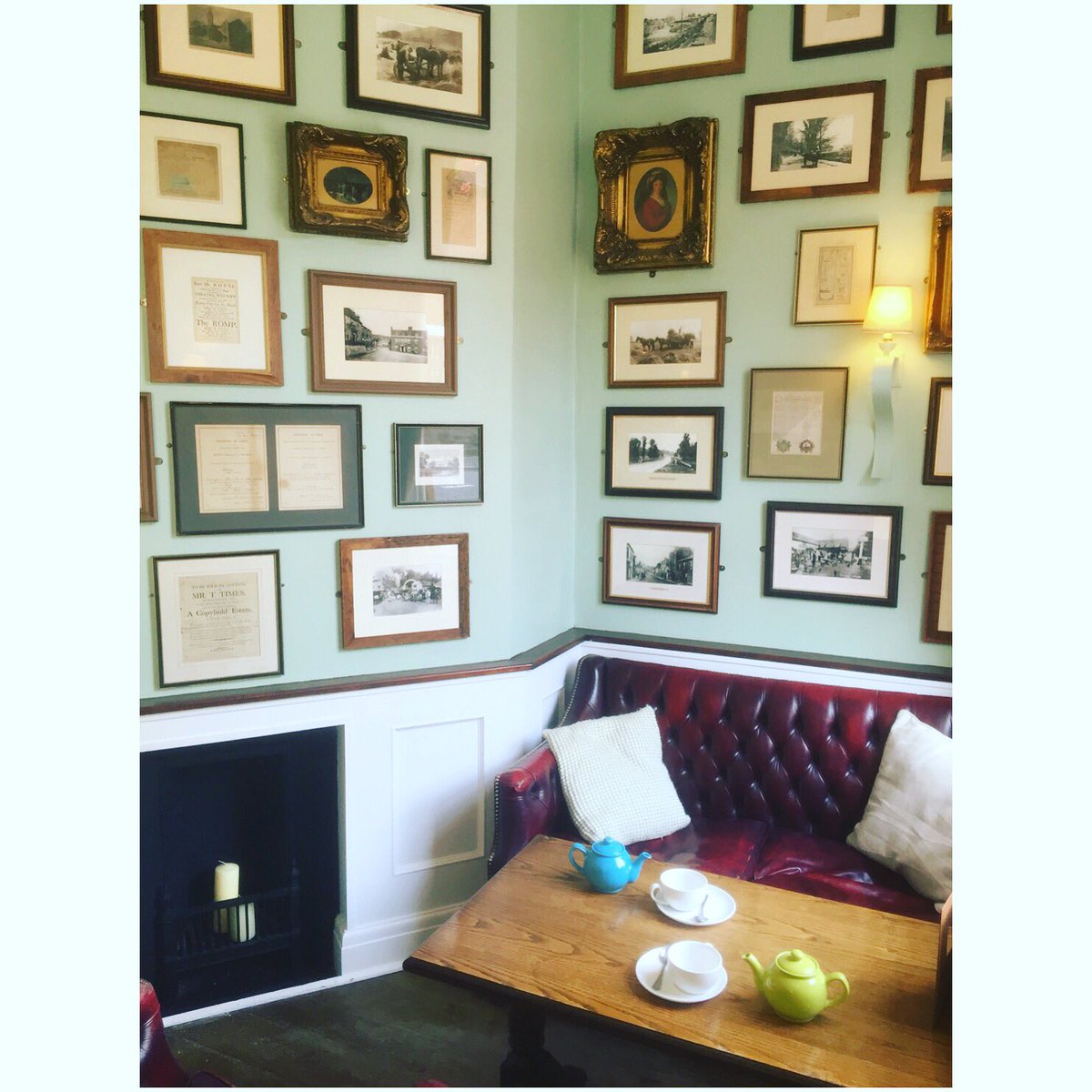 Cosy little corner to relax with an afternoon cuppa #bliss #teatime