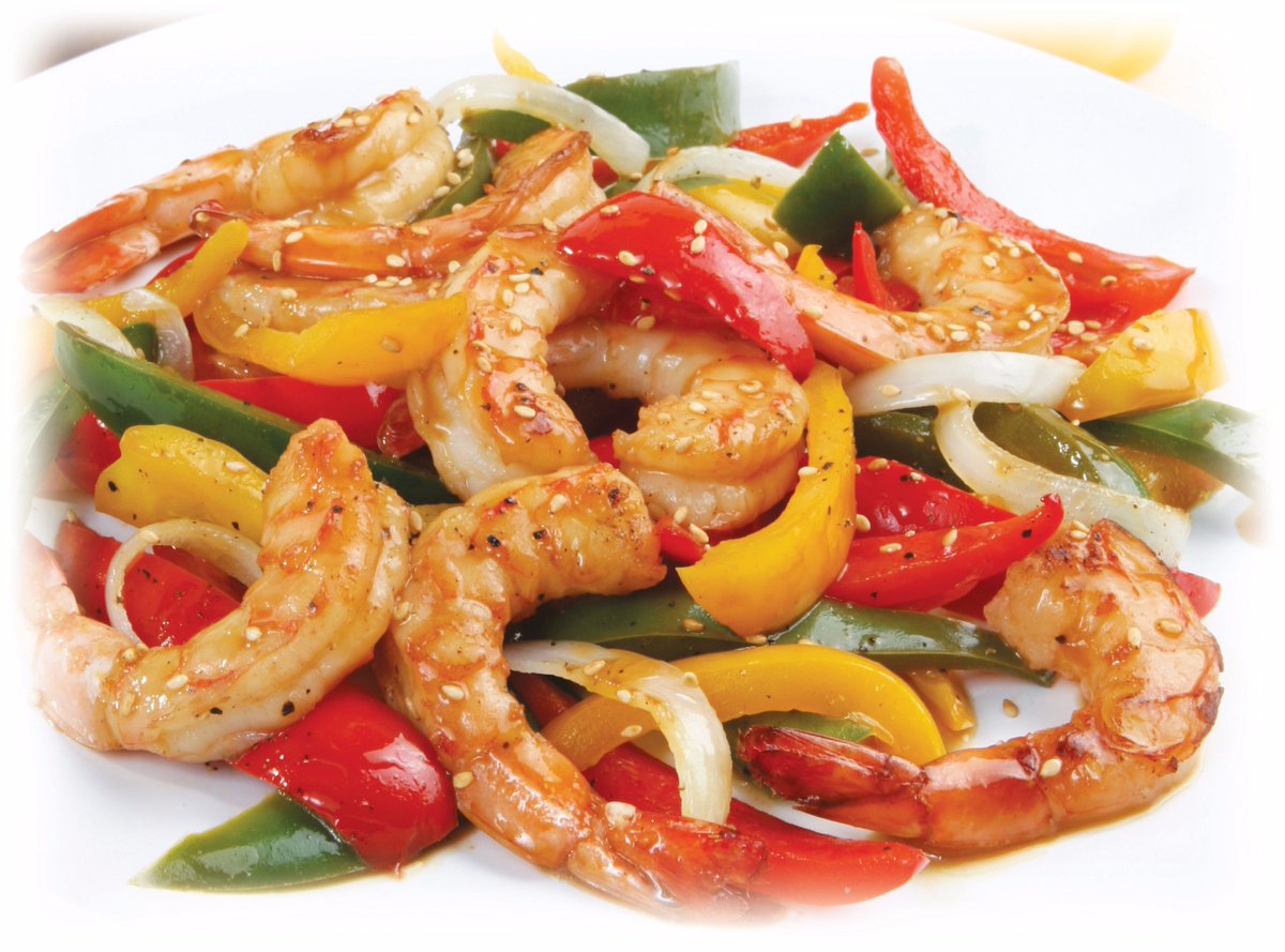 freshfromFL's tweet photo. Looking for a meal that's low in fat &amp; carbs? Try #FreshFromFL Gulf Shrimp &amp; Sweet Pepper Stir-Fry: //bit.ly/2cojQSx https://t.co/dCDRzT2fmd