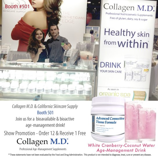 CollagenMD's tweet photo. Cheers to everyone we met at the #LongBeachCongress! Brandon & Jullea will see you again next year! @LNEONLINE #Skin https://t.co/vGu0kTkebz
