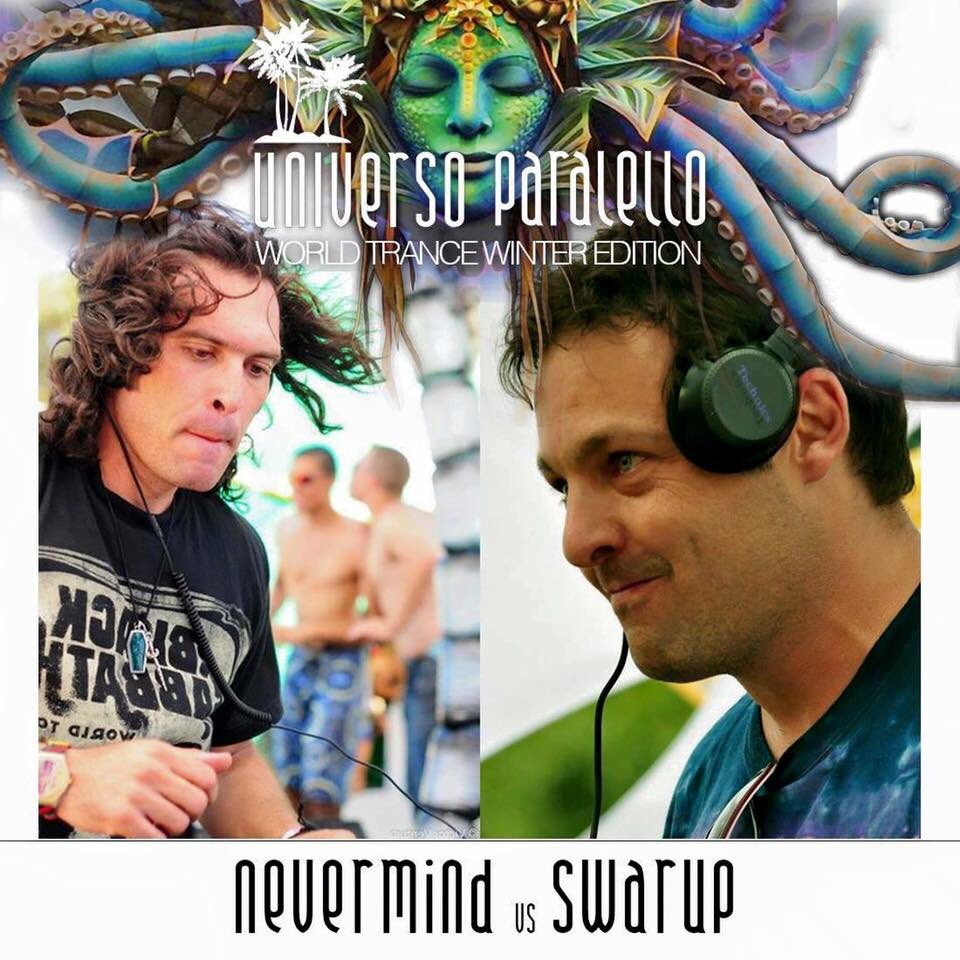 WorldTrance13's tweet photo. NEVERMIND vs SWARUP pour le #WorldTranceWinter avec #UniversoParalello ! Rdv le 5 novembre à #Avignon https://t.co/xO0HI7taNg
