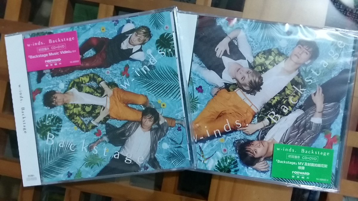 tw_w_MyukiWu's tweet image. Sorry , I'm too late.

今天才去取貨|ω･`)

#w_inds #backstage #singlecd