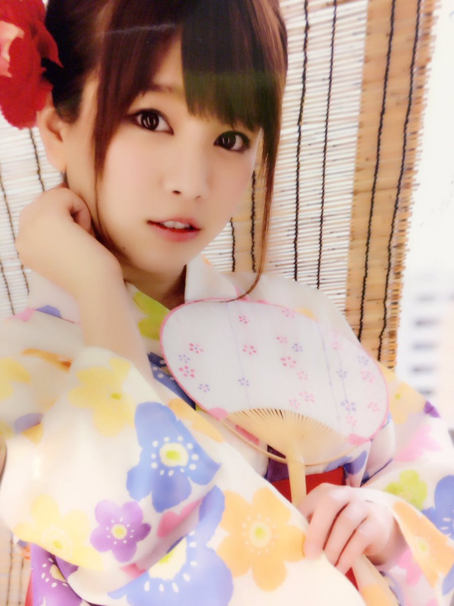 浴衣姿が可愛すぎな神崎紗衣