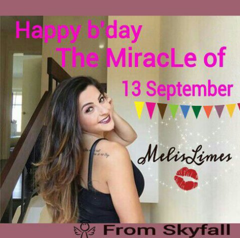 CavadovaGulus's tweet photo. @Melislimesreal doğum günün kutlu olsun!
Azerice (Ad günün mübarək!)
Happy b'day my miracle, my queen!
Sevgilerle♥ https://t.co/ZgnP9Rutgh