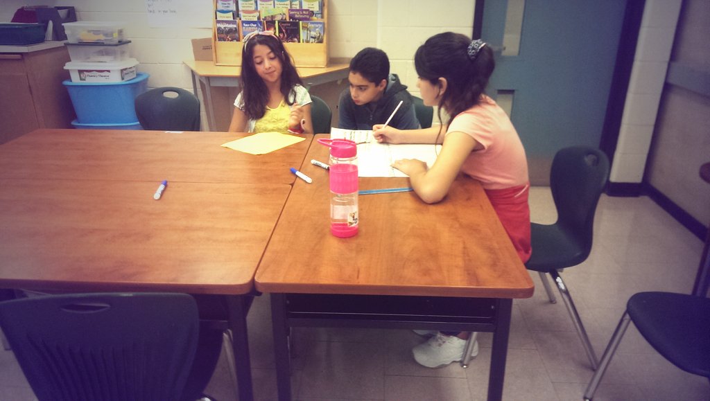 MsRucchetto's tweet photo. Collaboration and accountable talk in math class #teachingthroughproblemsolving @CamillaRoad @PeelSchools https://t.co/ym4PoGkhFs