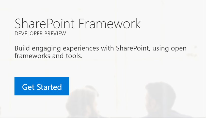 msdev's tweet photo. Create your first #SharePoint Framework web part w/ the new SharePoint Dev Hub: https://t.co/mmUD1dyksk https://t.co/e9THqmGvLA