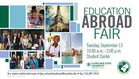 CSU_Biz's tweet photo. Today we're at the Study Abroad Fair! Stop by to learn about faculty-led study abroad programs &amp; 1-Yr. Global #MBA https://t.co/VVk4kENQcv