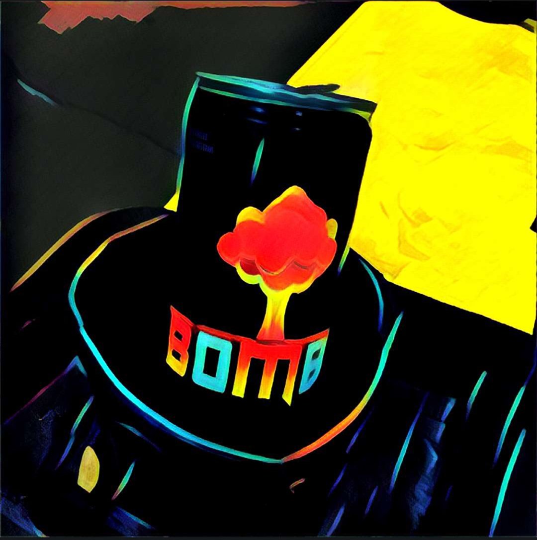 Thanks to Cody for sending in this DOPE BOMB art! #bombnation #lightthefuse #vangoghgotnothingoncody