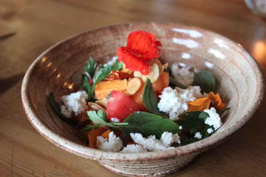 BrassicaKitchen's tweet photo. We’re keeping it #local with the new Watermelon Salad. Thanks @redfirefarm,  #ThatcherFarm, + #EvasGreenGarden! https://t.co/UpTUniJW3y