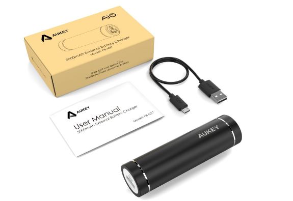 AndroidFolder's tweet image. AUKEY Mini Cargador Portátil de 5000mAh Perfecto para Viajes y Vacaciones - bit.ly/2cCYVxy