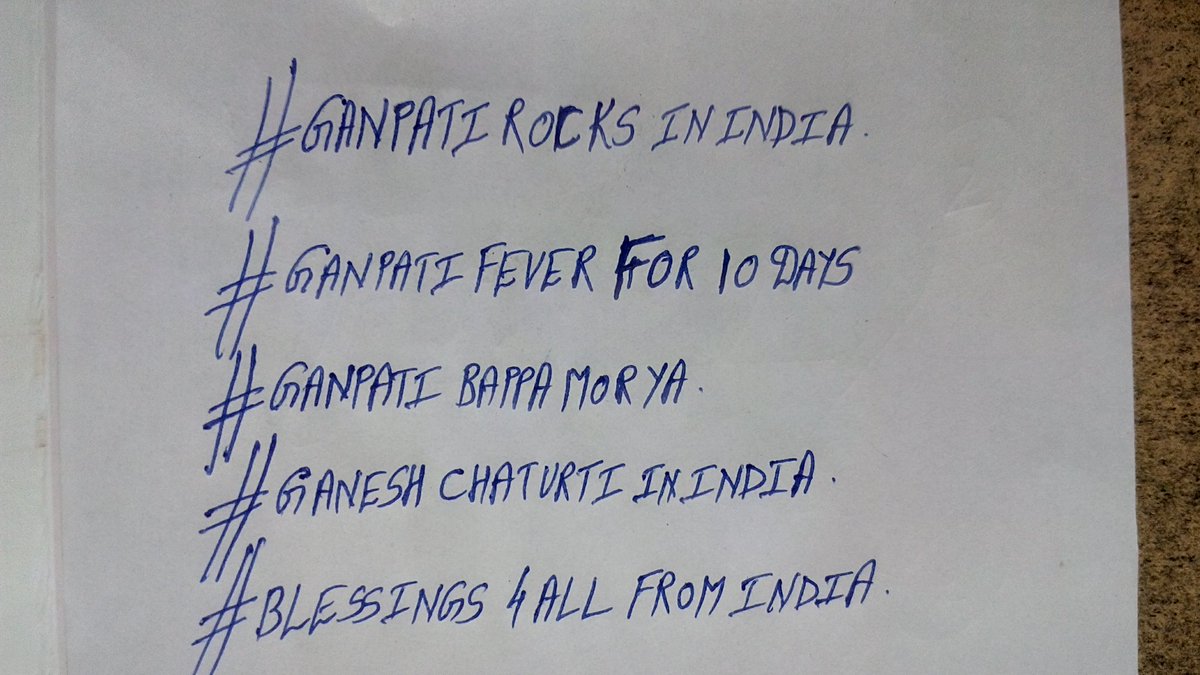 DineshGermany's tweet photo. #ganpatibappamorya #Ganpatifeverfor10DaysinIndia #GanpatiRocksinIndia #Indianfestival #IndianEvent #IndianGod #India https://t.co/bgEwFN4YKH