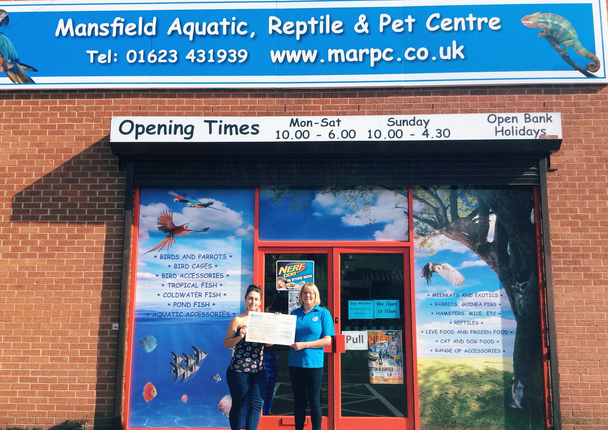 Mansfield aquatic and reptile centre discount
