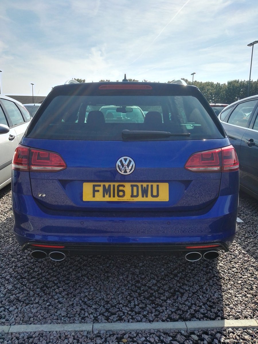 Danzidan81's tweet photo. The next family sports estate on my list #golfr #fastestates #vw #blue #fewyearsyet https://t.co/O65SvPvPMk