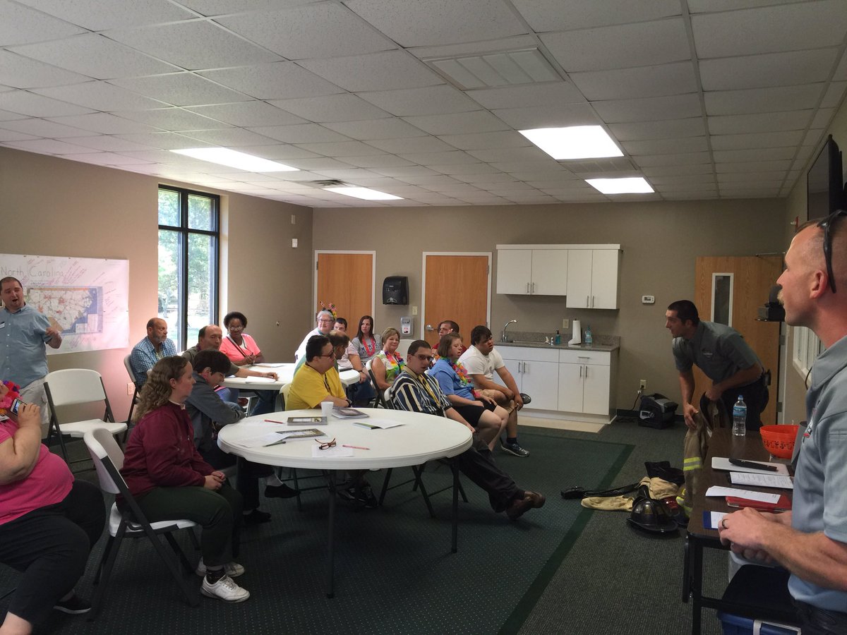 GarnerFire's tweet photo. Garner fire is with some good friends at Able to Serve today! @AbletoServe https://t.co/w7oOcQUXHC