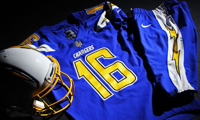 Los Angeles Chargers on X: #ColorRush choice a nod to the Air Coryell Era  for #Chargers MORE:   / X