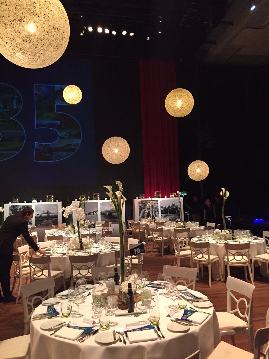 Waiting for our guests at the Annual Dinner Party at the Koninklijke Schouwburg <a href="/RHDHV/">Raghad♏️🦂</a>