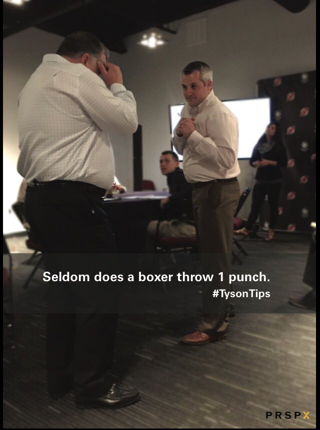 Tyson_Group's tweet photo. Working on a sales call, don't give up after the first objection. Be persistent. #TysonTips #salesbiz #sales #PRSPX https://t.co/MJLij3F5re