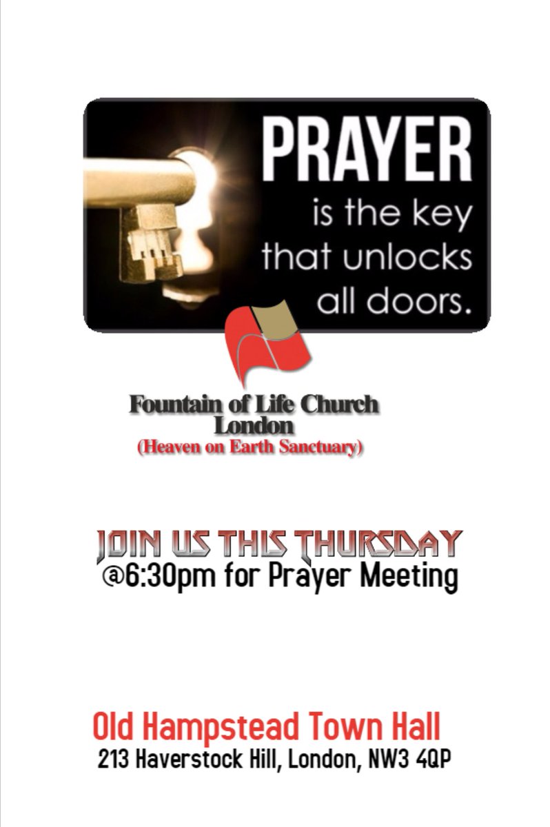 FountainLondon's tweet photo. This Thursday, Join us!! @LoveCamden @BelsizeVillage @PastorUgochi @FountainLondon https://t.co/ly8IGy4wN1