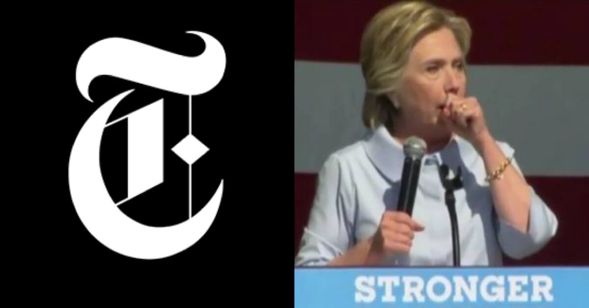 TheReporterUSA's tweet photo. BREAKING: New York Times Demands Medical Information From Hillary https://t.co/XL81YH4HBw https://t.co/O9Fbai2zRB