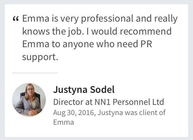 A recent review from one of our clients...