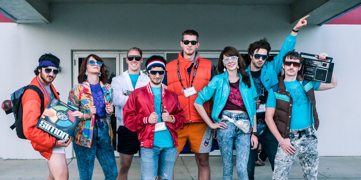 HeyFlywheel's tweet photo. Fresh 80's theme, awesome speakers, & a rad conference. @CirclesConf recap π https://t.co/oF5zg7SlGe! #Circles2016 β¨ https://t.co/Ip9ssZ3QyN